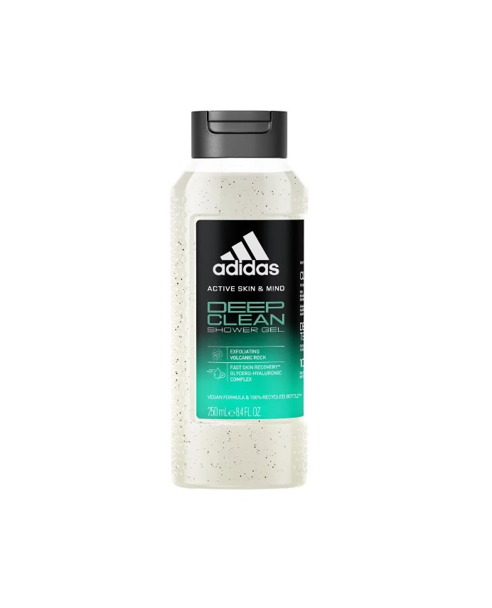 Gel de dus, Adidas Barbati Active Skin&Mind, Curatare Profunda, 250 ml